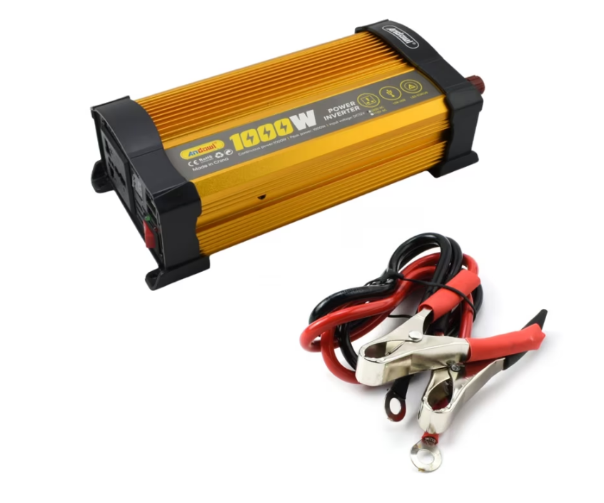 Invertor de tensiune auto KS1000 putere 1000W 12V 220V