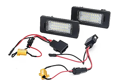Set 2 x lampi numar LED BMW E39 E61 E91 E92 E93 E81 E82 X1/ E84 X5/E70 X6/E71
