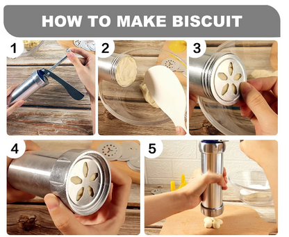 Aparat pentru biscuiti si fursecuri , 10 forme