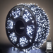 Instalatie LED sir 100m, cu 480 led mare tip diamant, IP 44, 8 jocuri de lumini, Lumina rece