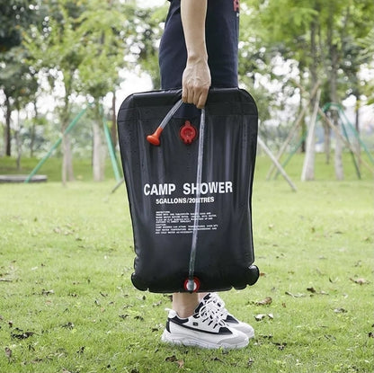 DUS SOLAR PENTRU CAMPING, 20 LITRI