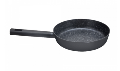 Tigaie Zilan ZLN0904 Negru, invelis din marmura ecologica,diametru 20 cm, 1.6 L