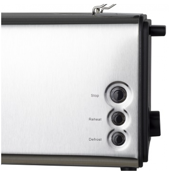 Prajitor paine dublu inox Zilan ZLN2720, 1300W, 6 grade de rumenire si functii multiple