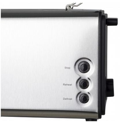 Prajitor paine dublu inox Zilan ZLN2720, 1300W, 6 grade de rumenire si functii multiple