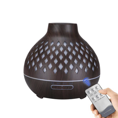 Difuzor de aromaterapie cu telecomanda rezervor 400ml