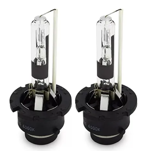 Becuri Xenon D2S White Auto pentru Far Suport Plastic 35W 6000K - 2 Bucati