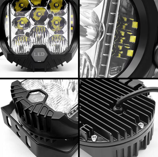 Proiector 5 inch LED pentru Ceata Circular Combo Beam
