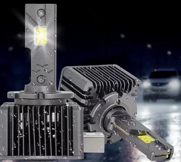 Set 2 becuri auto LED D1S /R 180W/set canbus 23000 lumeni 6000k