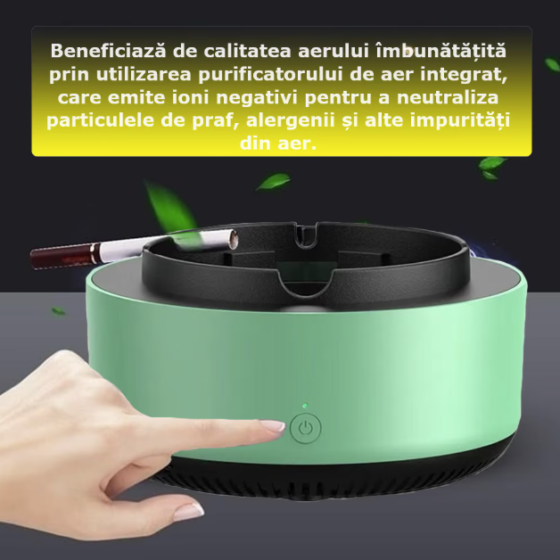 SET 2 Scrumiere electrice cu functie de purificare a aerului