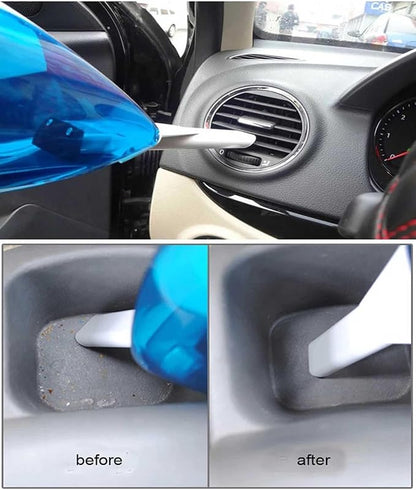 Aspirator Auto 12V cu incarcare la bricheta masinii, cap pentru spatii inguste