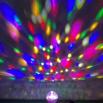 Bec LED E27 rotativ cu lumina ambientala de club