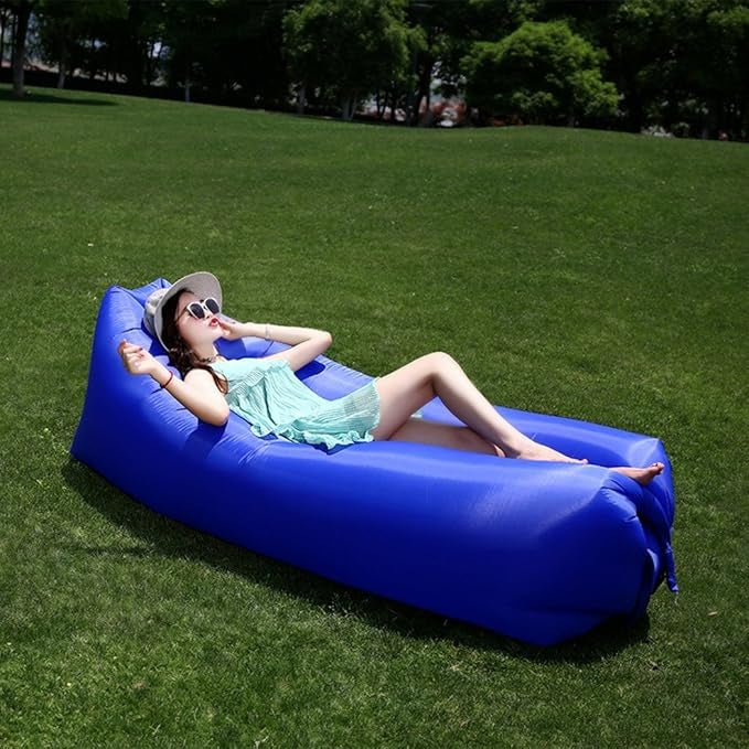 Sezlong portabil Air Sofa Lazy Bed