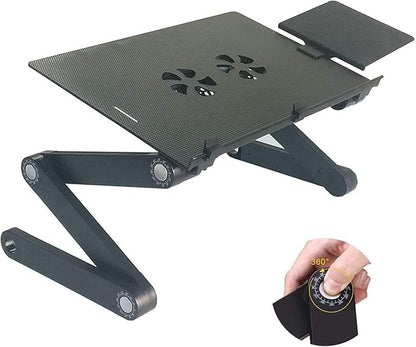 Masa laptop multifunctionala T8 cu ventilator