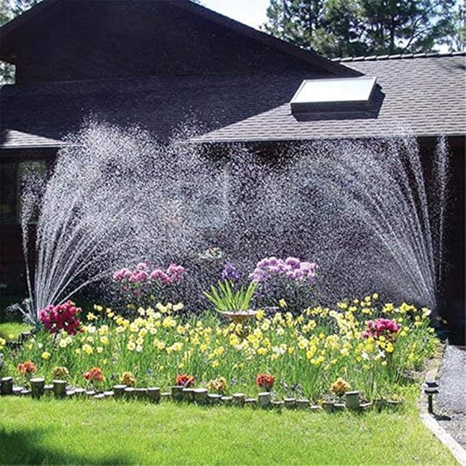 ASPERSOR MULTIFUNCTIONAL, FURTUNURI FLEXIBILE, TIP SPRINKLER, 360 GRADE