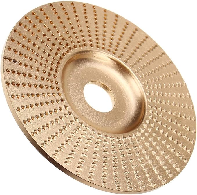 Disc plat, auriu de polizor, slefuit si rindeluit 100mm Ø