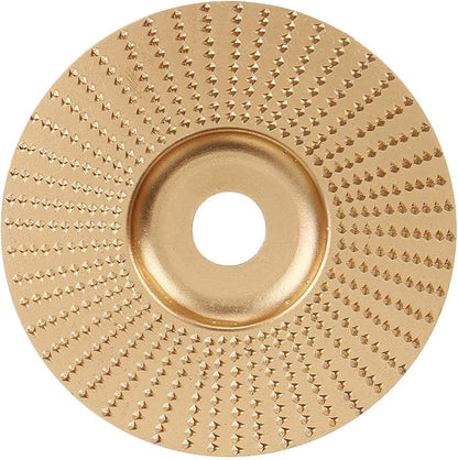 Disc plat, auriu de polizor, slefuit si rindeluit 100mm Ø