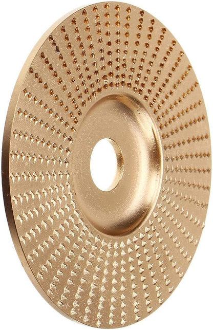 Disc plat, auriu de polizor, slefuit si rindeluit 100mm Ø