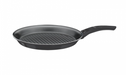 Tigaie aluminiu grill Zilan ZLN-2126, diametru 28 cm, interior teflon
