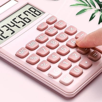 Mini calculator de birou PN 320 cu incarcare solara