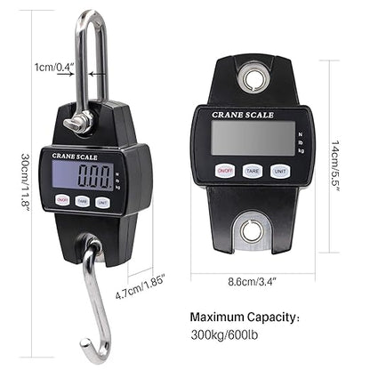 Cantar electronic MX950 de mana 300Kg compact cu carlig