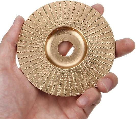 Disc plat, auriu de polizor, slefuit si rindeluit 100mm Ø
