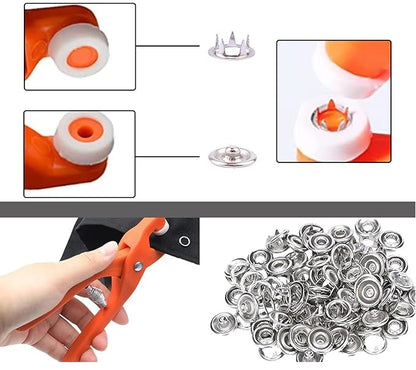 2X Seturi Clesti si Capse Metalice Premium