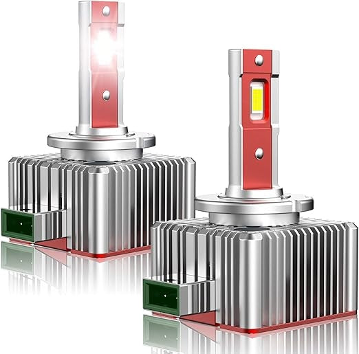 Set 2 becuri auto LED D3S 10000k 110W/set canbus Carcasa