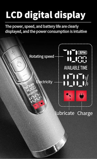 Aparat de tuns Andowl Q LF868 lame ceramice pe acumulator accesorii
