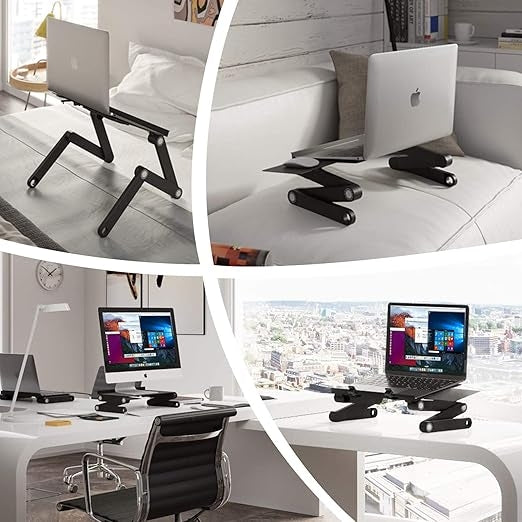 Masa laptop multifunctionala T8 cu ventilator