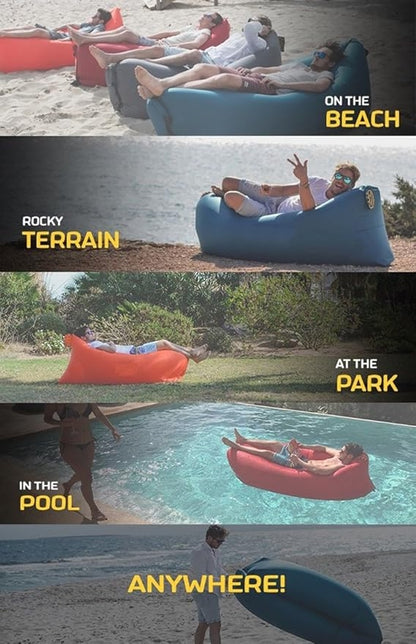 Sezlong portabil Air Sofa Lazy Bed