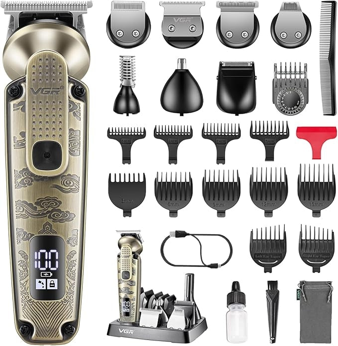 Kit de ingrijire profesionala barbati VGR 6 in 1 cod V095