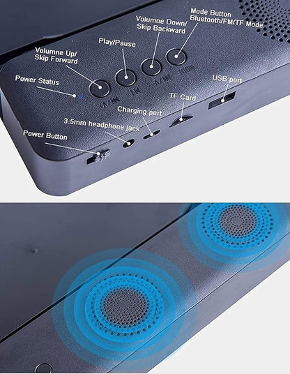 Lupa magnifiere ecran pentru telefon sau tableta cu amplificator audio si bluetooth cu difuzor incorporat