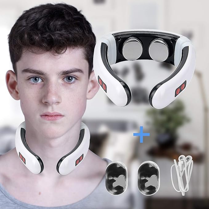 Aparat terapeutic pentru electrostimulare cervicala cu 2 electrozi