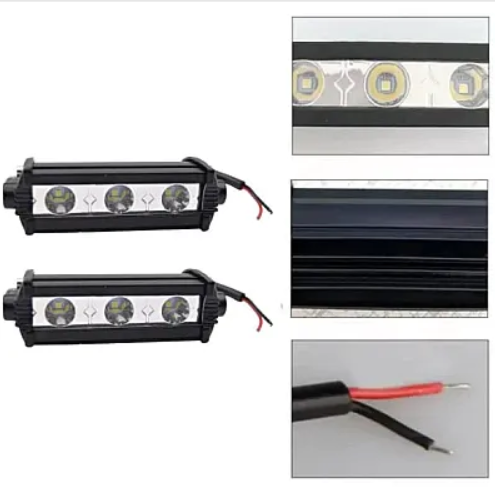 Proiector auto 9W 6000K 12/24V 3LED