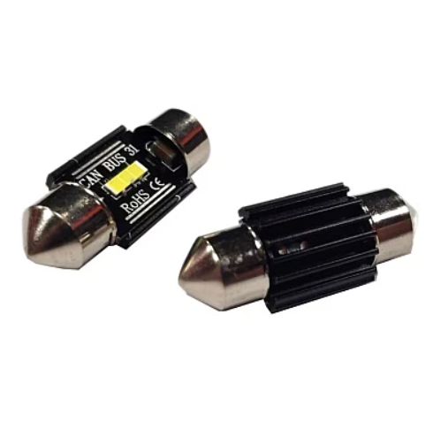 Set 2 Becuri Auto LED Cambus SMD 1860 12-24V C5W