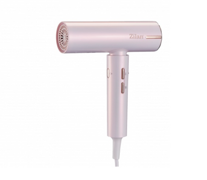 Uscator de par Zilan ZLN9181, tehnologie IQ, 3 trepte de viteza si temperatura, Functie ionica, 1800W