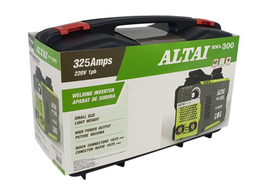 Invertor pt. sudura la valiza MMA300 (verde)ALTAI