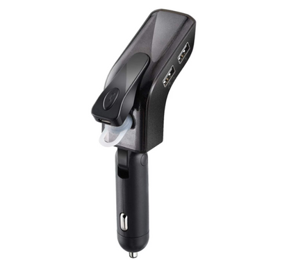 Kit modulator MP3 Handsfree cu casca bluetooth 12V V9 2 x USB output