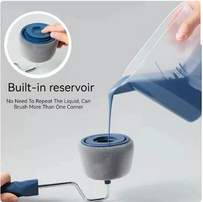 Trafalet Paint Roller Profesional cu umplere + rezervor recipient,brat extensibil