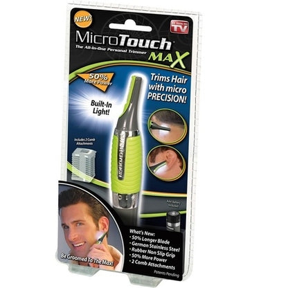 Trimmer nas si urechi Micro Touch Max, Verde
