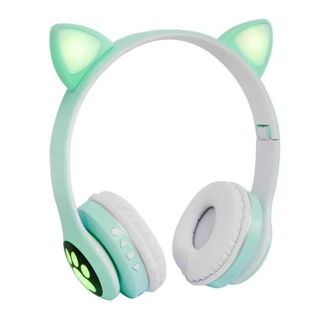 Casti wireless VZV-23M cu urechi de Pisica bluetooth 5.0