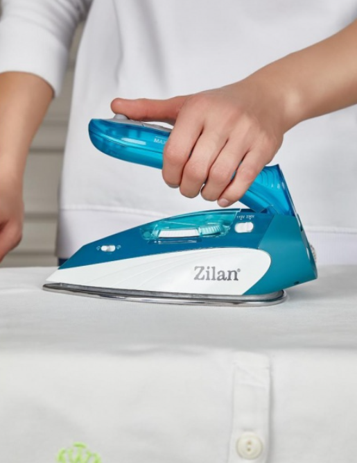 Fier de calcat Zilan ZLN4223 Verde, Putere 1100W, termostat ajustabil