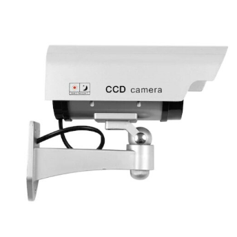 Camera Falsa Dummy de supraveghere cu LED IR Rosu