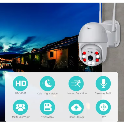 Camera de supraveghere 720P cu Monitorizare Aplicatie compatibila Android si iOS IP66