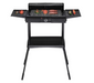 Gratar electric cu picior ZİLAN ZLN-3789 ,2400 W, termostat reglabil