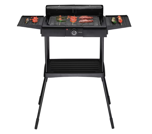 Gratar electric cu picior ZİLAN ZLN-3789 ,2400 W, termostat reglabil