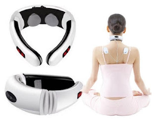 Aparat terapeutic pentru electrostimulare cervicala cu 2 electrozi