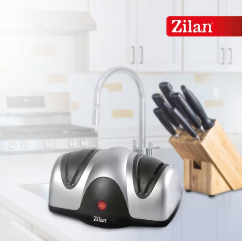 Ascutitor de cutite electric Zilan cu doua nivele de ascutire, 40W, usor de curatat