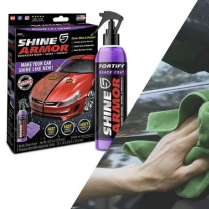 Kit ceara lichida Shine Armor