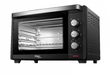 Cuptor electric Zilan ZLN-1024 Rozerin, 2000 W, 45 Litri, Temperatura Reglabila, Geam Duble, Negru